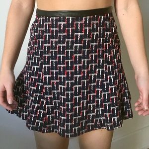 High Waisted Knit Skirt